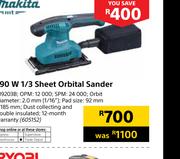 Makita 190W 1/3 Sheet Orbital Sander
