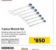 Mastercraft 7 Piece Wrench Set