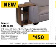 Home & Kitchen Mauyi Sofa Table-645mm x 320mm x 115mm