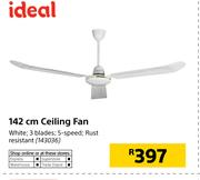 Ideal 142 cm Ceiling Fan