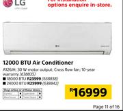 LG 12000 BTU Air Conditioner A126JH
