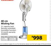 Goldair 40 cm Misting Fan