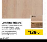 Floor-X Laminated Flooring-Per Sqm