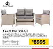 Design House 4 Piece Trevi Patio Set