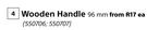 Wooden Handle-96mm Each