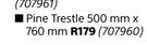 Builders Pine Trestle-500mm X 760mm