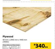 Plywood 90mm X 2440mm X 1440mm-Each