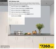 Home & Kitchen Grocery Cabinet Unit White