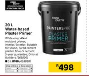 Fired Earth 20Ltr Water-Based Plaster Primer