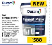 Duram 5L Cement Primer