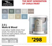 Fired Earth 2.5L Walls & Wood