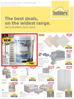 Builders WC & PE : The Best Deals On The Widest Range (22 Oct - 17 Nov 2019), page 1