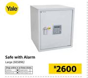 Yale Safe With Alarm Large