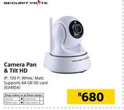 Securitymate Camera Pan & Tilt HD