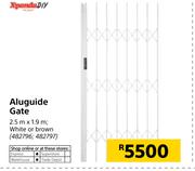 Xpanda Diy Aluguide Gate-2.5m x 1.9m