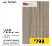 Melawood 16mm Coimbra Linear-2750mm X 1830mm