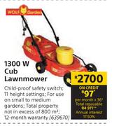 Wolf Garden 1300W Cub Lawnmower