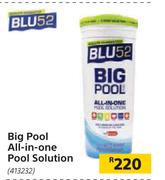 Blu 52 Big Pool All In One Pool Solution