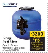 Blue Chem 3 Bag Pool Filter