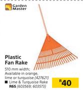 Garden Master Plastic Fan Rake