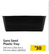 Sans Seed Plastic Tray