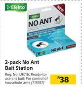 Efekto 2 Pack No Ant Bait Station