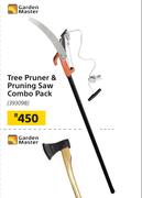 Garden Master Tree Pruner & Pruning Saw Combo Pack