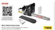 Ryobi 40cc Petrol Chain saw