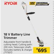Ryobi 18V Battery Line Trimmer
