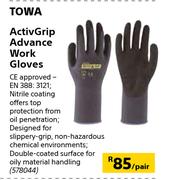Towa ActivGrip Advance Work Gloves-Per Pair