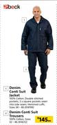Beck Denim Conti Suit Jacket-Each