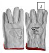Hennox 5 Pack Goatskin Gloves-Per Pack