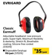 Evrigard Classic Earmuff-Per Pair