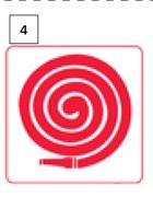 Emergency & Information Sign (Fire Hose)-Each