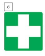 Emergency & Information Sign (First Aid)-Each