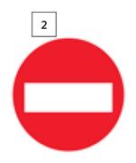 Emergency & Information Sign (No Entry)-Each