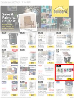 Builders : Save It. Paint It. Reuse It. (17 March - 10 May 2020), page 1