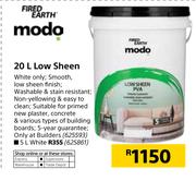 Fired Earth Modo 20Ltr Low Sheen