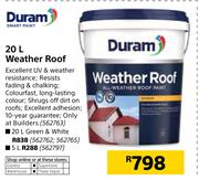 Duram Weather Roof-5Ltr