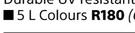 Tite 5Ltr Colour