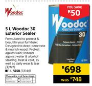 Woodoc 30 Exterior Sealer-5Ltr
