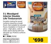 Dulux Woodgard Interior Double Life Timbavarnish-1Ltr