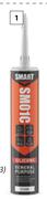 Smart 280ml General Purpose Clear Silicone