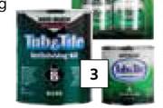 Rust-Oleum 946ml Tub & Tile Refinish Kit