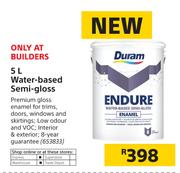 Duram Endure 5Ltr Water Based Semi Gloss