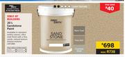 Fired Earth Sandstone Paint-20Ltr