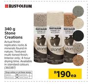 Rust Oleum Stone Creations-340g Each