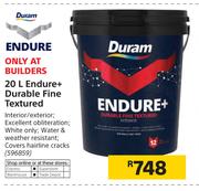 Duram Endure+ Durable Fine Textured-20Ltr