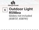 Design House Outdoor Light-Each
