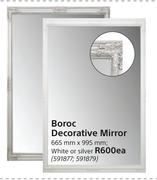 Boroc Decorative Mirror 665mm x 995mm-Each